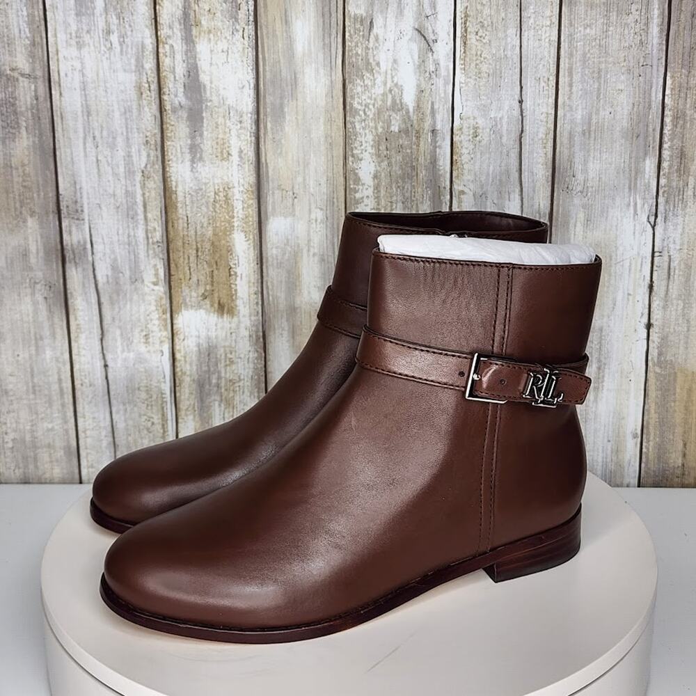 New - Lauren Ralph Lauren Women's Brooke Casual Booties - Size 6 B - Picture 6 of 10